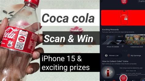 coca-cola scan and win